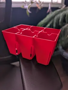 6 Cell Seed Starting Tray - Reusable Seed Trays for Seedling - Garden Trays for Seed Starting - Versatile Design for Garden Use