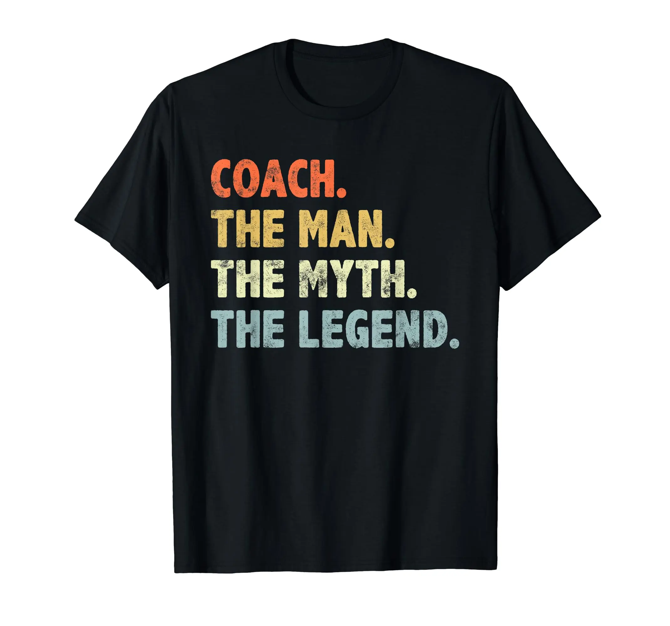 Coach The Man Myth Legend Father’s day gift for Dad Grandpa T-Shirt