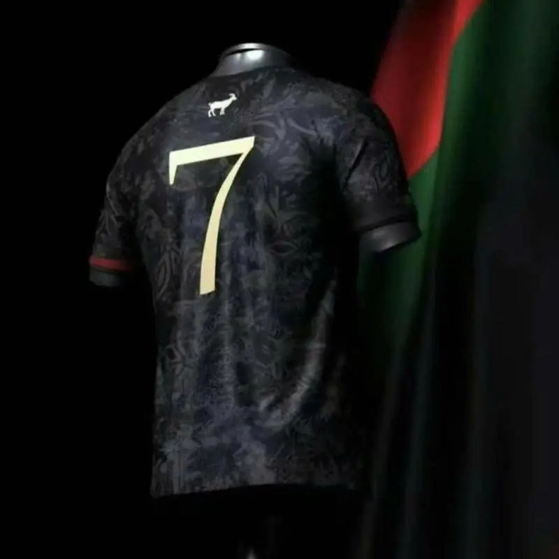 Premium C.R7 Red Portugal Football Jersey for Fans of GOAT - TikTok Shop
