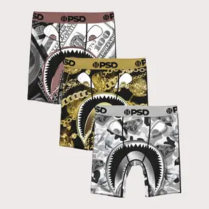 Kids Psd Underwear Warface Metal Boxer Briefs 3-Pack Grade-School