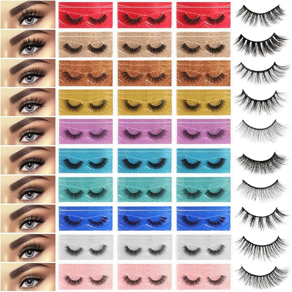 Shades of Black Products Vegan Mink Lashes