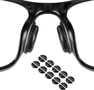 Smart Glasses Universal Nose Pads, 8 Pairs Soft Silicone Anti-Slip Replacement Nose Pads Compatible with Ray-Ban Meta Smart Glasses (Wayfarer) and More
