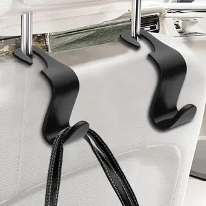 Heavy-duty car seat back straps, adjustable in height - Heavy-duty headrest storage rack, Car Backseat Organizer, suitable for both front and rear seats, used for organizing bags, backpacks, groceries, and handbags - Easy to install, no tools required