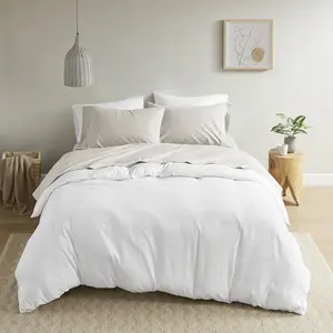 200 Thread Count Relaxed Cotton Percale Sheet Set