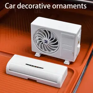 Solar Car Air Freshener - Car Air Outlet Aromatherapy, AC Design Diffuser, 3 Scents Premium Scent, Rechargeable Solar Aroma Set, Long-Lasting Fragrance, Car Interior Aromatherapy Accessory