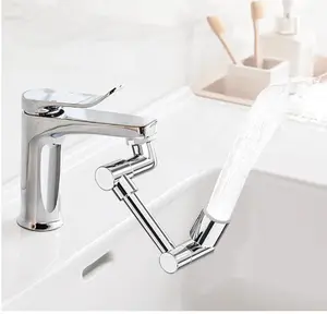 Faucet Extender for Kitchen Bathroom Sink, Adapters Included, 2 Mode Splash Filter Swivel Faucet Aerator, Kitchen Tap Extension