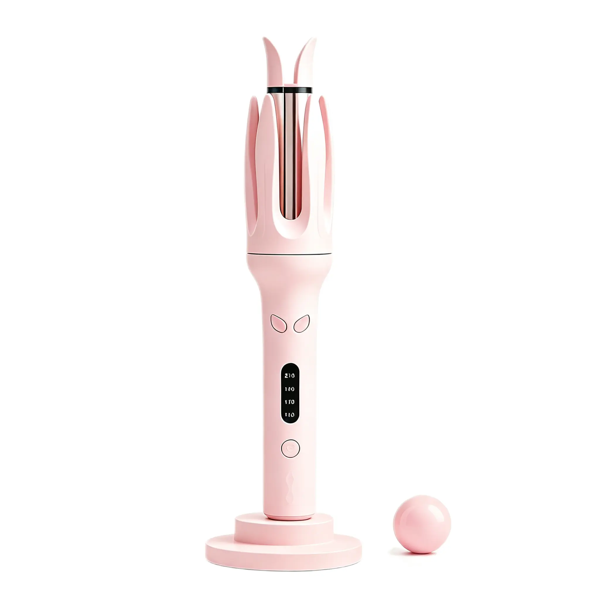 28mm Lazy Negative lon Fully Automatic Ceramic Hair Curler ,with 4 Speed-Adjustable Temperature Settings,Quick Speed Curls,Anti-Scald Rotating Wand,,Damage-Free, Comfortable to Use,Lazy Hair Styling Tool for Home, Gifts for Friend