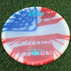 Discraft Elite Z Fly-Dyed Buzzz - 180.0g - Translucent Flag