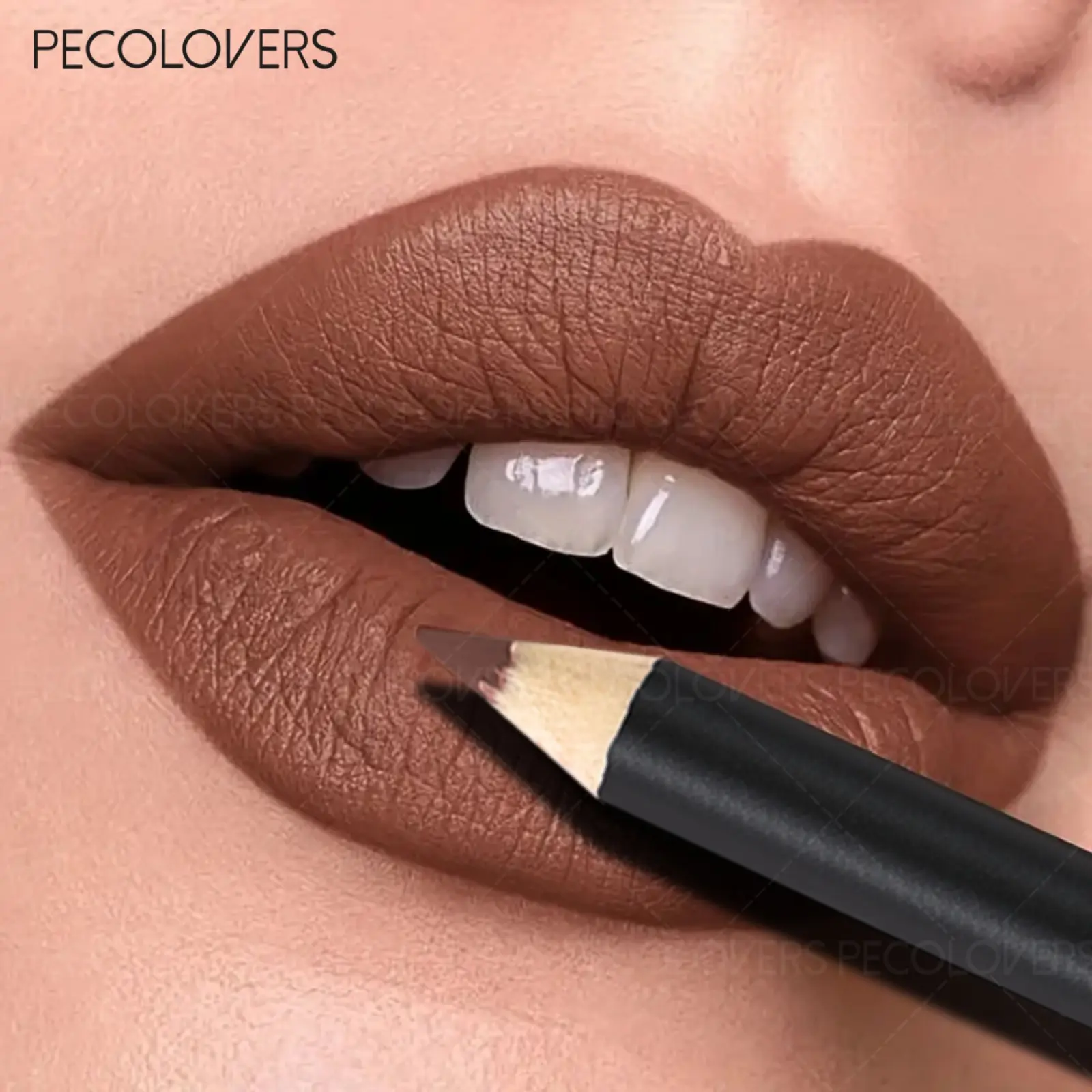 Matte Lip Liner Pencil Makeup Waterproof Red Brown Purple Tint Lip Liner Contour Non-stick Cup Nude Lipstick Lips Makeup Woman Lipliner