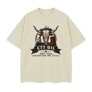 CTT Oil Exploration And Cattle Shirt, Fashion Cotton, Full Colors, Full Sizes, For Men, For Women