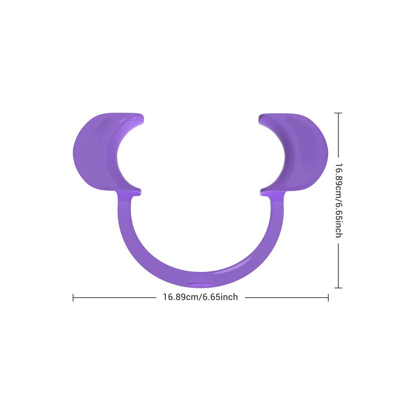 【CEELIKE】 Purple Teeth Whitening Strips  With Free Cheek Retractor - 7/21 Whitening Sessions -Nano-Hydroxyapatite Safe for Enamel - Non Sensitive Teeth Whitening - Peroxide-Free