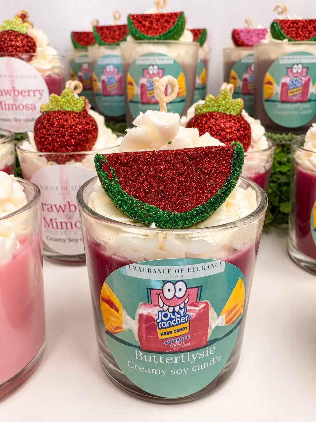 Jolly Rancher Watermelon Candle