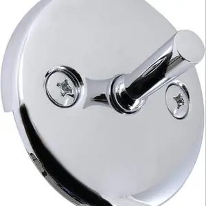 Luxury Bathtub Drain Plug Cover, Leverage Style Bath Accessories Replacement Kit, Elegant Bathroom Decor, Anti-Odor Overflow Stopper