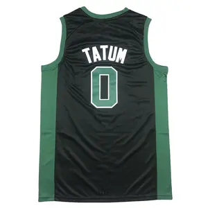 Jayson Tatum Classic-Design stitched Basketball Jerseys black shirt 2025