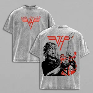 Vintage Van_Halen rock band t-shirt ,Van Halen shirt ,T-shirt with double print, cotton street fashion pattern, Vintage Tee, Graphic Tees, 90s graphic tees, Unisex T-Shirt, Gift For Men Women