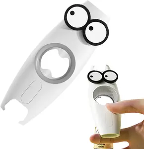 Multi-Function Bottle Opener Tool for Beer Cans Jars Twist-Off Caps Soda Bottles Essential Kitchen Utensil for Everyday Use Handles