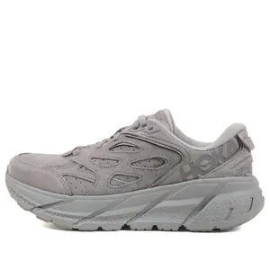 HOKA ONE ONE Clifton L Suede 'Limestone' 1122571-LLTN
