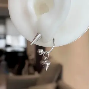 Jungle Spike earring Spike Stainless steel ball piercing earring 18G