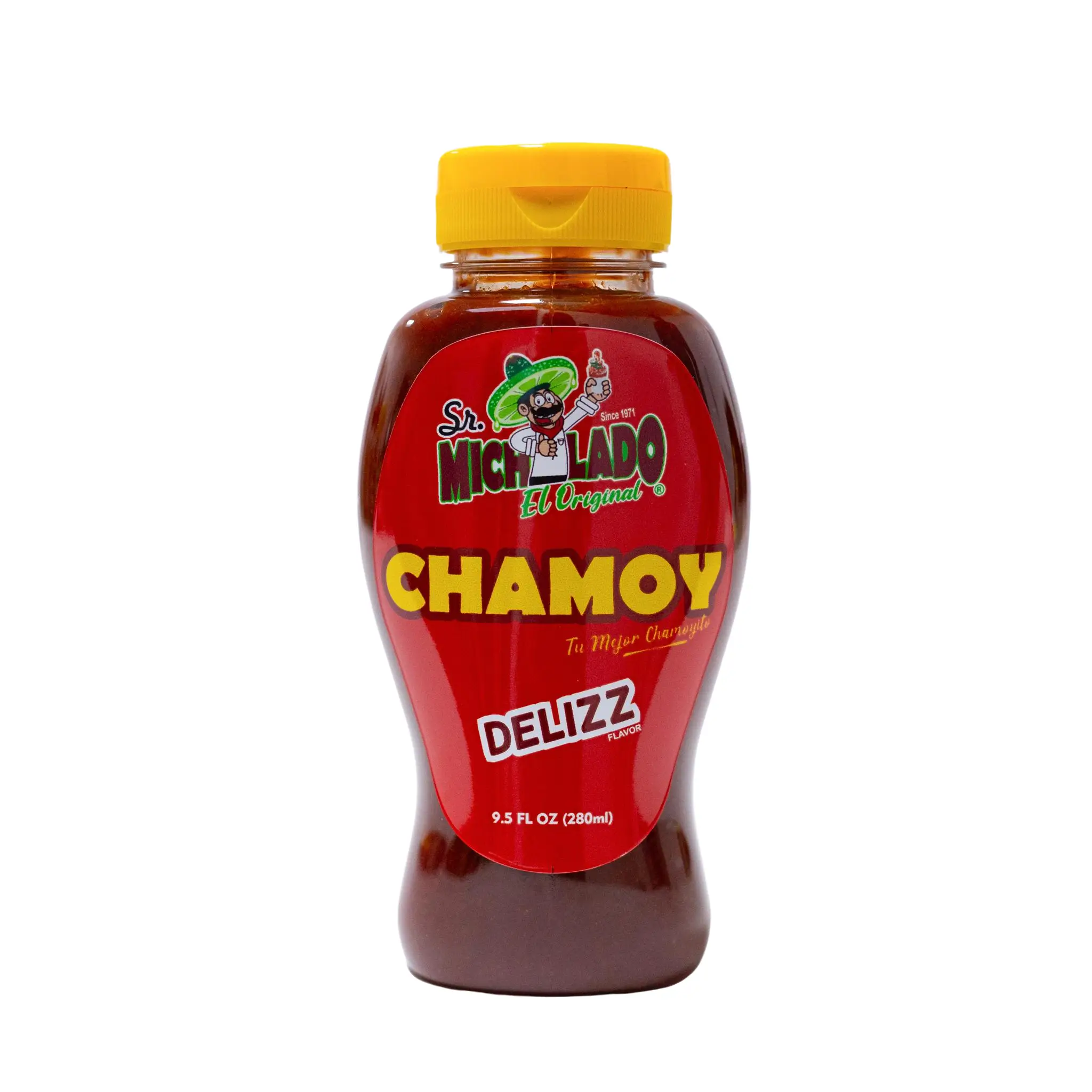 Chamoy DELIZZ - Sr. Michelado - Bottle Chamoy Candy Sauce Flavor chamoy good candy sauce - good on apples and other snacks/fruits