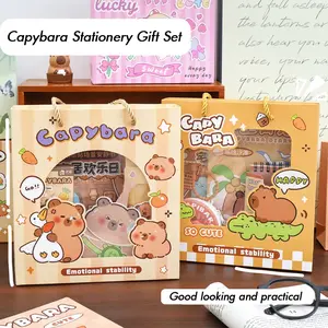 Water Buffalo Theme Stationery Gift Set, Includes Notebook, Pen, Stickers, Accessories, Motivational Student Reward Kit