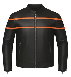 Fury - Men's Premium Leather Motorcycle Jacket