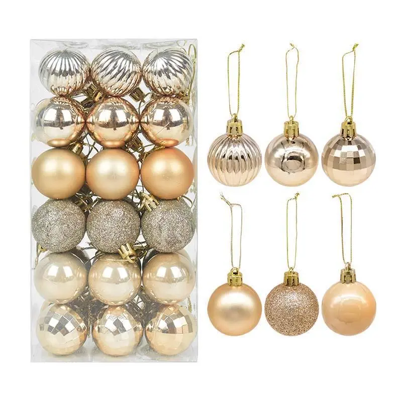 1box Christmas Balls Christmas Tree Ornaments Ball Xmas Hanging Tree Pendants Home Party Decor 2023 New Year Gift Noel Navidad 1box Christmas Balls Christmas Tree Ornaments Ball Xmas Hanging Tree Pendants Home Party Decor 2023 New Year Gift Noel Navidad