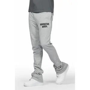 Alpine Grey Stacked Flare Pant Alpine Grey Stacked Flare Pant