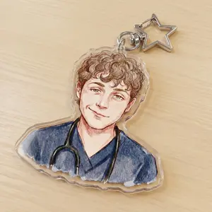 The Pitt Acrylic keychains, Michael keychains, Jack ABBOT charm, Dennis charm gift, Pitt Inspired Handmade Photo Great For Daily Use Or As Thoughtful Little Gifts For Your Friends And Yourself