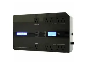 Minuteman EN900LGU Enspire-G  900VA Compact/Desktop/Floor/Wall Mountable UPS - Compact/Desktop/Floor/Wall Mountable - 3 Minute Stand-by - 120 V AC Input - 120 V AC Output - Stepped Sine Wave - USB