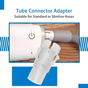 Hose Adapter for AirMini — CPAP Tubing Connector for the ResMed AirMini Travel Device; a Universal Accessory for Standard AirMini CPAP Masks.