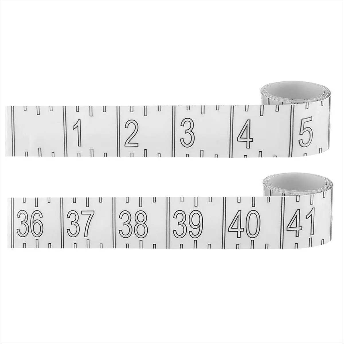 72 Inch Fish Measuring Tape Waterproof Fish Ruler Sticker Decal Clear Self Adhesive Fish Ruler for Boat Fishing