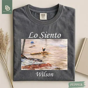 Lo Siento Wilson Rooster T-Shirt, Chicken Meme Graphic Tee, Viral Cast Away Parody Gift, Spanish Funny Rooster Shirt, Unhinged Animal Tee