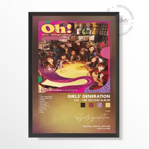 DICH - girlsgenerationOhTheSecondAlbum Poster - Unframed #754