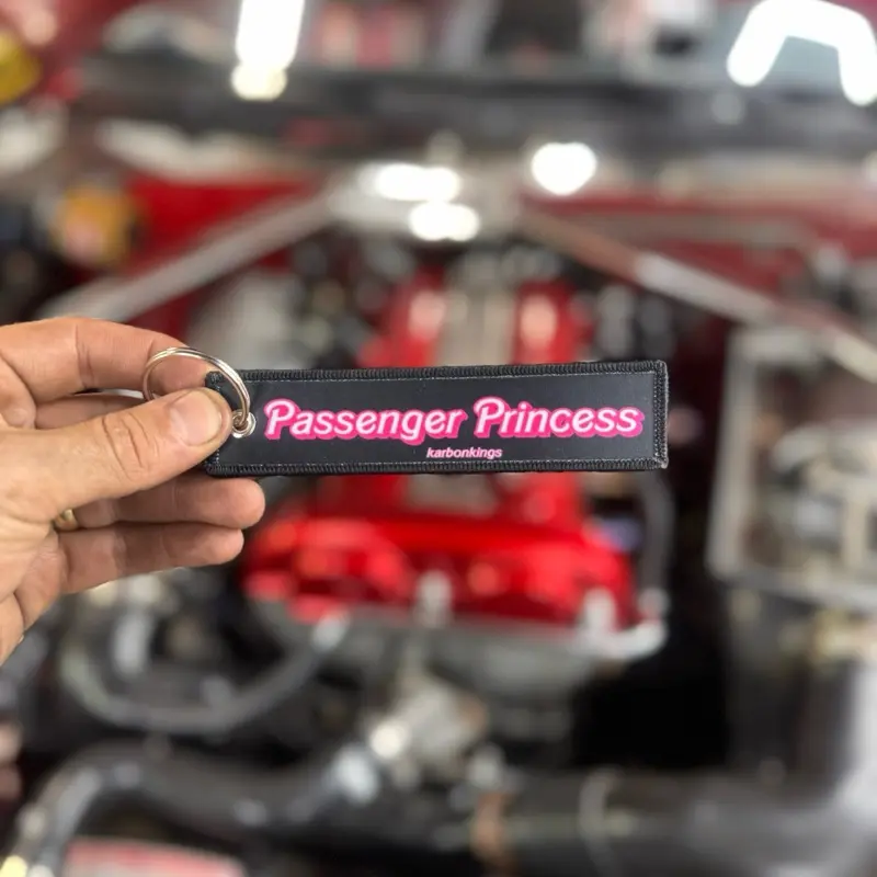 Passenger Princess Key Chain, Stylish Key Tag for Car Accessories