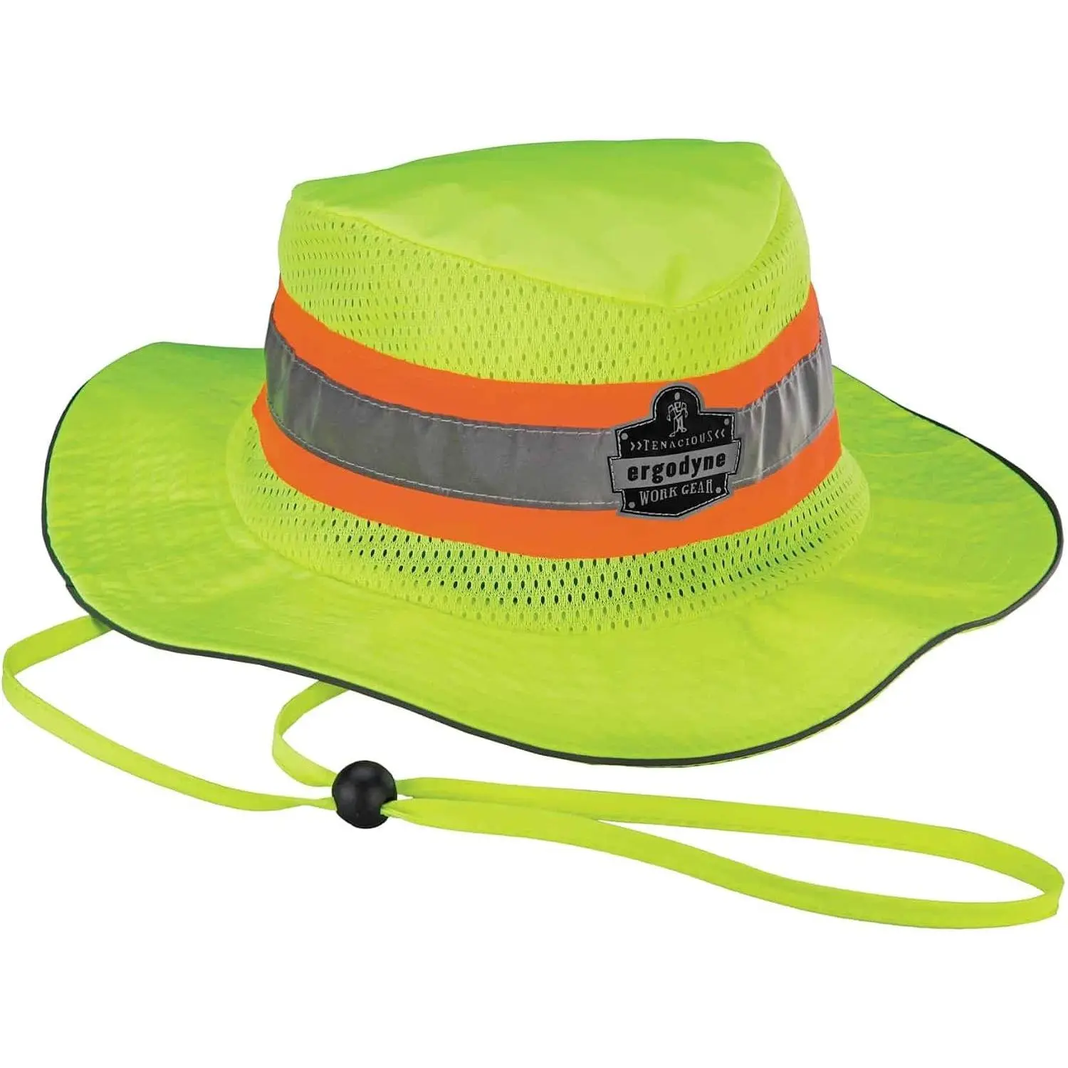 Ergodyne unisex adult Hi-vis Ranger Sun Hat, Lime, XX-Large-3X-Large US, Factory Gift