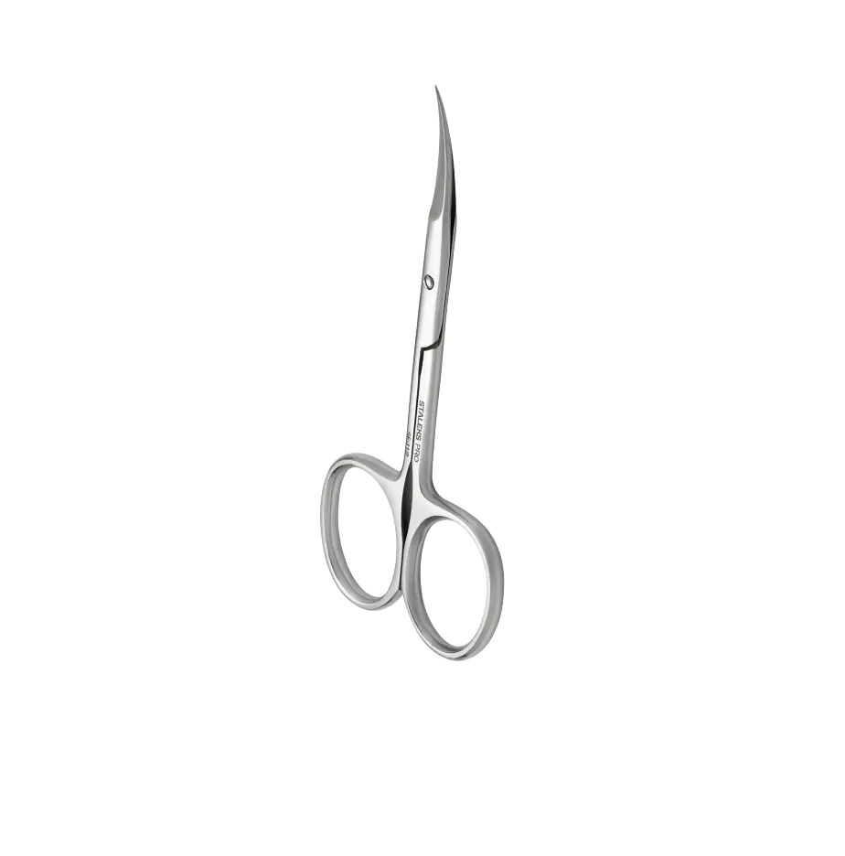 STALEKS PRO Expert 11 left handed nail scissors 18mm working part, manicure nail tools, cuticle cutter SE-11/1