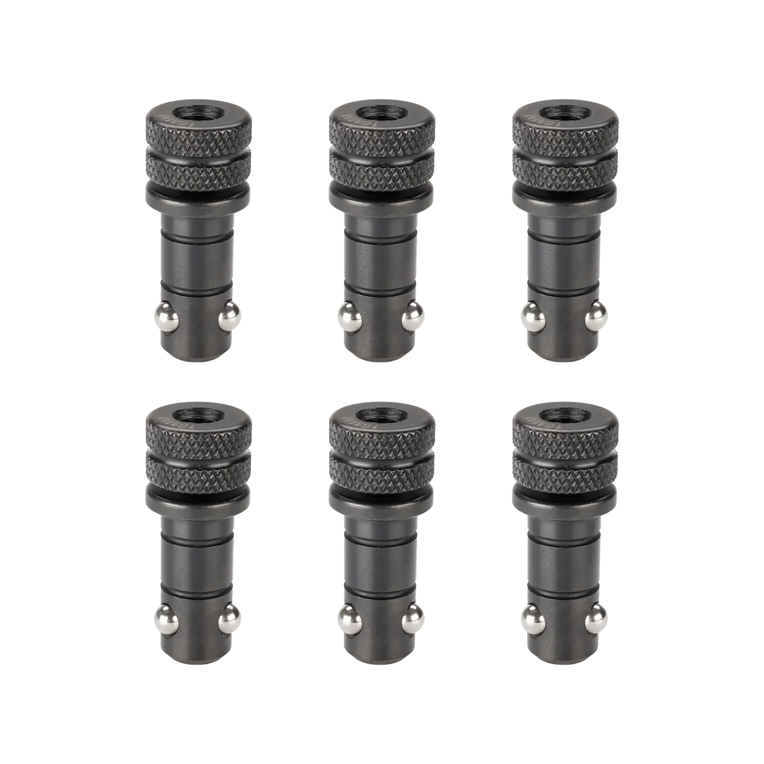 6-pc Ball Lock Bolt Pack, Fit 16 mm Holes