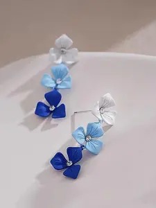 Fashionable Flower Design Dangle Earrings, Cute Earrings for Women, Daily Clothing Decor, Trendy All-match & Exquisite Jewelry for Birthday Gift