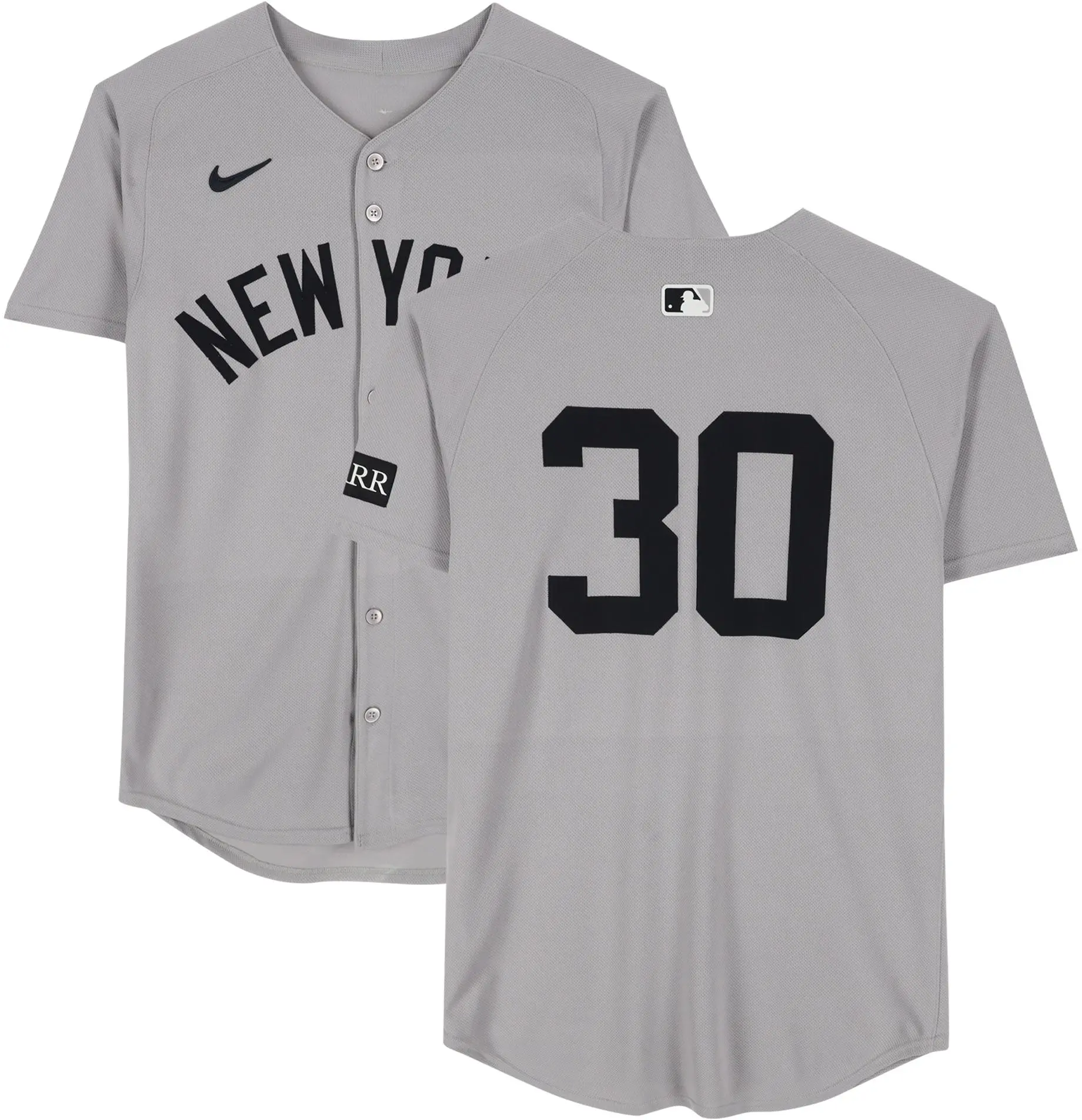 Luke Weaver New York Yankees Game-Used #30 Gray Jersey vs. Houston Astros on September 4, 2025 - Fanatics Authentic Certified