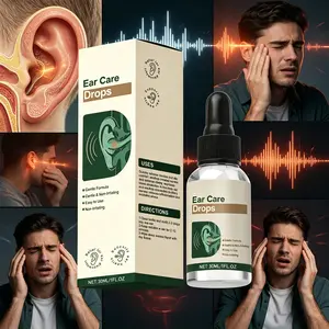 Ear Drops for Earwax Removal - Gentle, Mild Non-Irritating Formula, Easy-to-Use, Portable Ear Care Product, Ear Drops Earwax Removal Products
