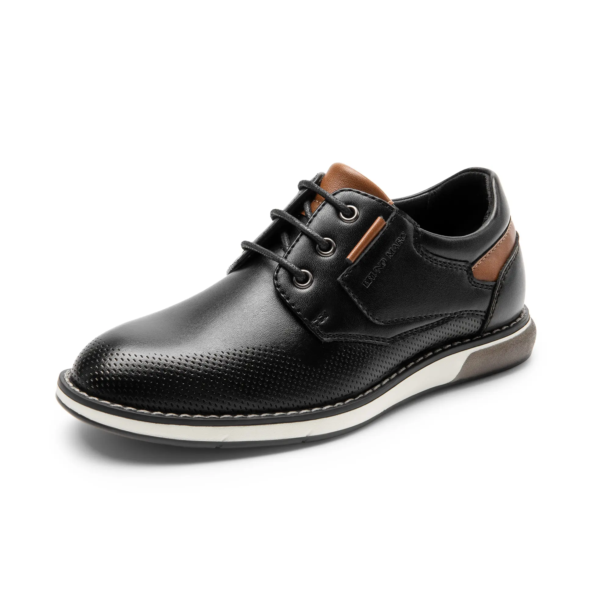 BRUNO MARC Boy's Casual Comfort Oxfords - Child Sized Modern Formal Shoes for Uniform Wear, Child Sized Formal Shoes