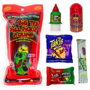 Takis chamoy pickle kit with pelon