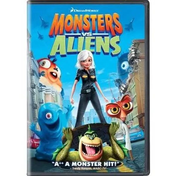 USED Book - Monsters vs. Aliens (DVD) - english