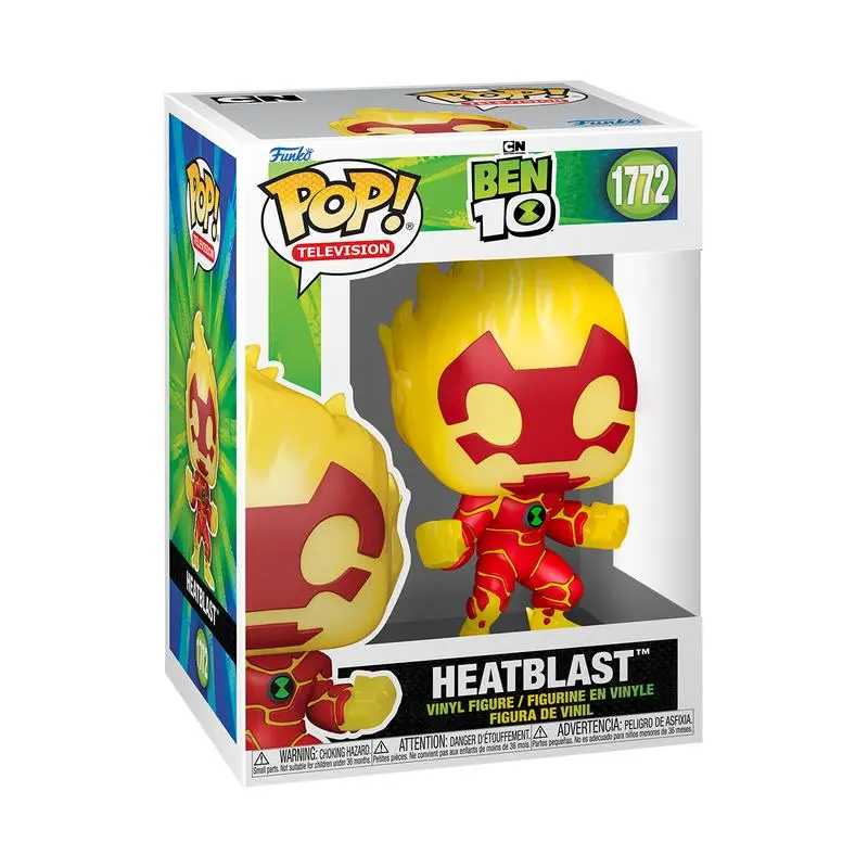 Funko Pop! Ben 10 - Heatblast #1772 Collectible Pop Vinyl Figure