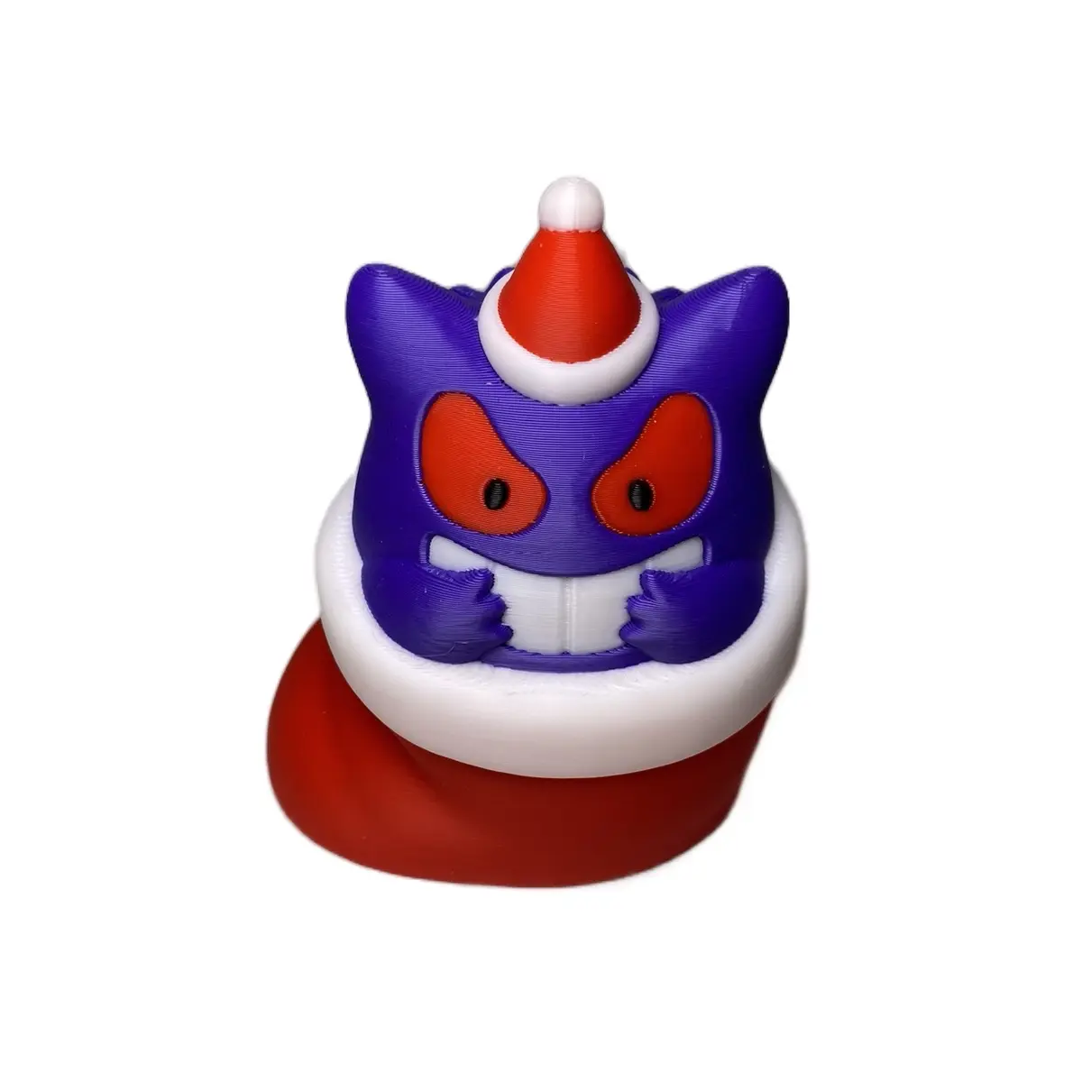 Gengar Christmas figurine | Pokémon figurine 3D print