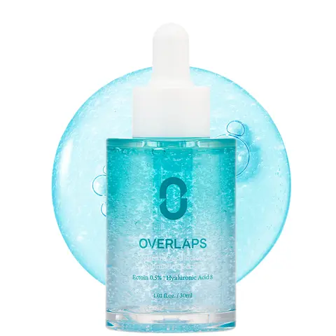 Overlaps Natrun Oasis Ectoin Submarine Hydration Serum for Glow-Aging & Long-Lasting Moisture, Lightweight Non-Sticky Korean Skincare with 0.5% Ectoin, 8-Layer Hyaluronic Acid & Peptides, 1.01 fl. oz.