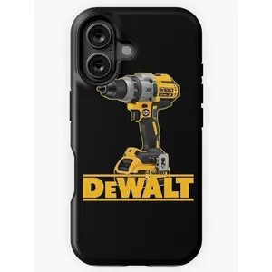 Dewalt Vintage Tough Iphone Case For Iphone 11, 12, 13, 14, 15, 16 Pro, Mini, Plus, Promax, 8, X, Xs, Xr, Perfect Gift For Husband, Wife