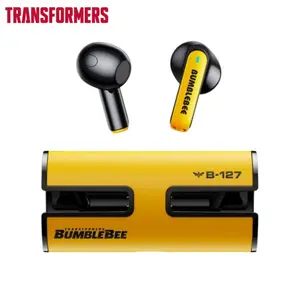 TRANSFORMERS TF-T02 In-Ear Wireless Headphones with Bluetooth 5.3, Stable Connection, Hi-Fi Sound Quality, Ergonomic Comfortable Fit, Long Battery Life, Wireless Earbuds for Music & Calls, Compatible with Android & iOS