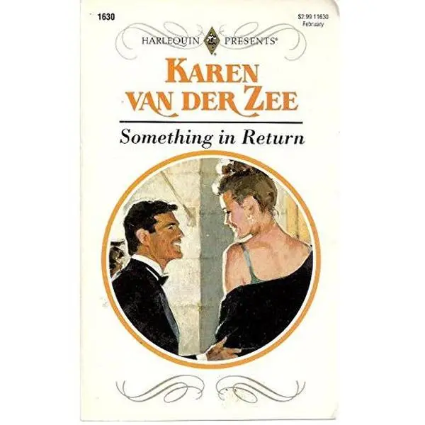 USED-Something In Return by Karen Van Der Zee (Unknown)