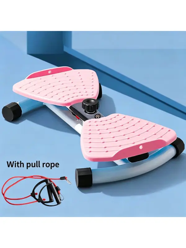 Non-Slip Exercise Twist Board with Resistance Bands, Simple Core Balance Trainer for Whole Body Workouts and Portable Home Fitness, Exercise Twist Boards